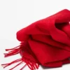 100% Cashmere Fringed Scarf