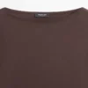100% Cotton Boat Neck T-Shirt