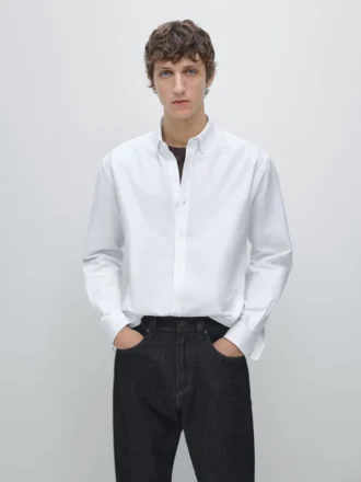 100% Cotton Regular Fit Oxford Shirt