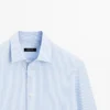 100% Cotton Regular Fit Striped Shirt