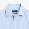 100% Cotton Striped Poplin Shirt