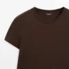100% Cotton T-Shirt with Seam Detail