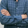 100% Linen Check Shirt