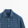 100% Linen Check Shirt