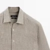 100% Linen Check Shirt