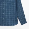100% Linen Check Shirt