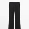 100% Linen Kick Flare Fit Pants