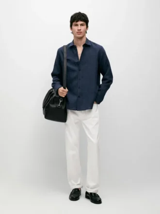 100% Linen Regular Fit Shirt