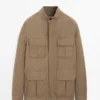 100% Linen Safari Jacket