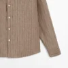 100% Linen Striped Shirt