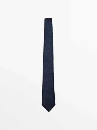 100% Silk Polka Dot Tie
