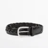 Braided Nappa Leather Belt