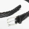 Braided Nappa Leather Belt
