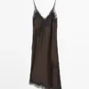 Camisole Dress with Lace Detail