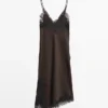 Camisole Dress with Lace Detail