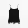 Camisole Top with Lace Detail
