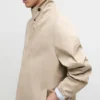 Check Cotton Trench Coat with Interior Detail