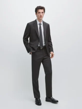 Cold Wool Suit Trousers