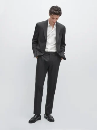 Cold Wool Suit Trousers