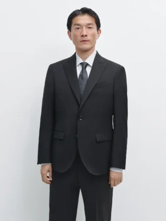 Cool Wool Suit Blazer