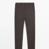 Cotton Blend Jogger Fit Trousers