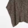 Cotton Blend Knit Cape