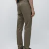 Cotton Blend Slim Fit Pants