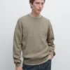 Cotton Cable-Knit Sweater