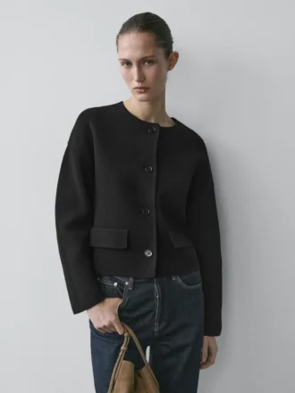 Cotton Knit Cardigan