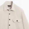 Cotton Overshirt with Pocket Details