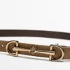 Equestrian Split Suede Leather Belt