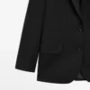 Extra Fine Two-Button Wool Blazer