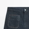 Flare Fit High-Waist Jeans with Pockets
