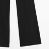 Flared Trousers with Pocket
