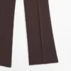 Flared Trousers with Pocket