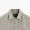 Flowing Linen Shirt with Pocket