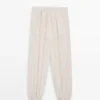Flowing Sarouel Trousers with Pleated Detail