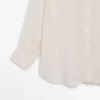 Flowing Shirt with Pleated Detail