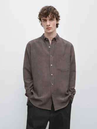 Flowing Shirt with Pocket