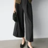 Flowing Trousers with Darts
