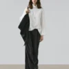 Flowing Trousers with Pleated Details