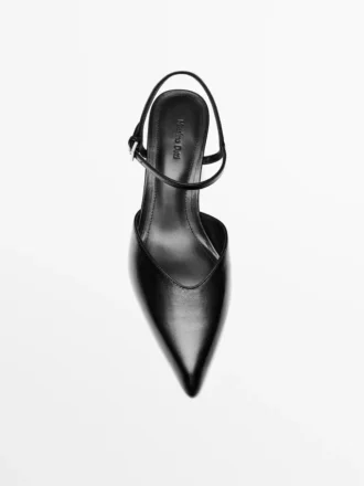 High-Heel Slingback Shoes