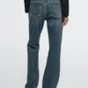 High-Waist Boot-Cut Jeans