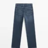 High-Waist Straight-Leg Comfort Jeans