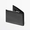 Horizontal Nappa Leather Wallet with Purse