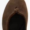 Leather Ballet Flats with Knot