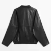 Leather Bomber Jacket