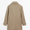 Lightweight Cotton Blend Trench Coat