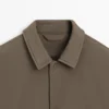 Lightweight Water-Repellent Padded Overshirt