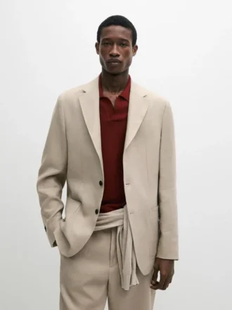 Linen Suit Blazer